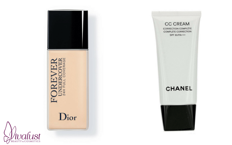 So sánh những loại kem nền của 2 thương hiệu cao cấp Chanel và Dior