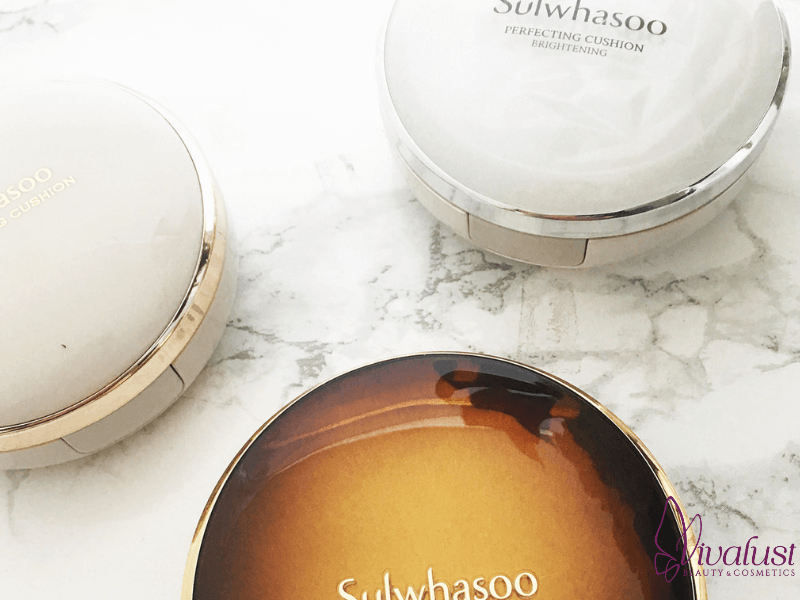 Cách đánh phấn nước Sulwhasoo không tì vết đẹp chuẩn Hàn