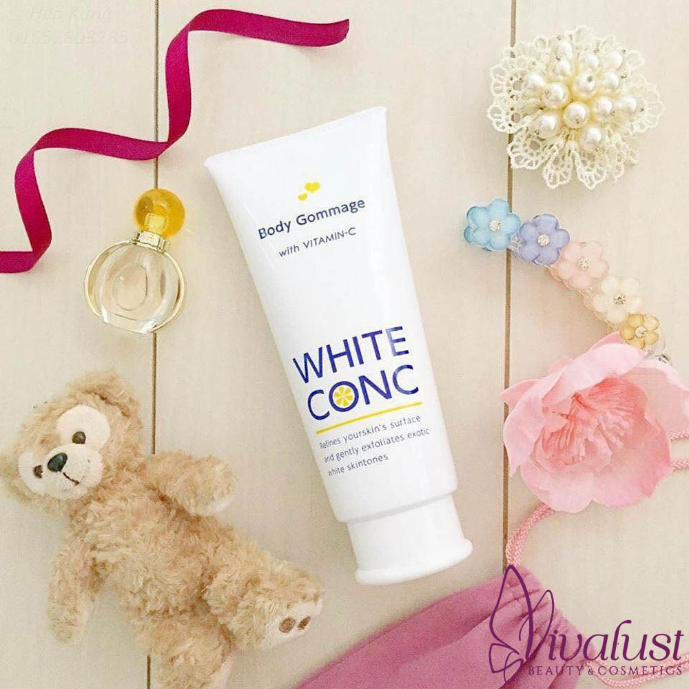 Review Tẩy Tế Bào Chết Toàn Thân Của White Conc Đến Từ Nhật