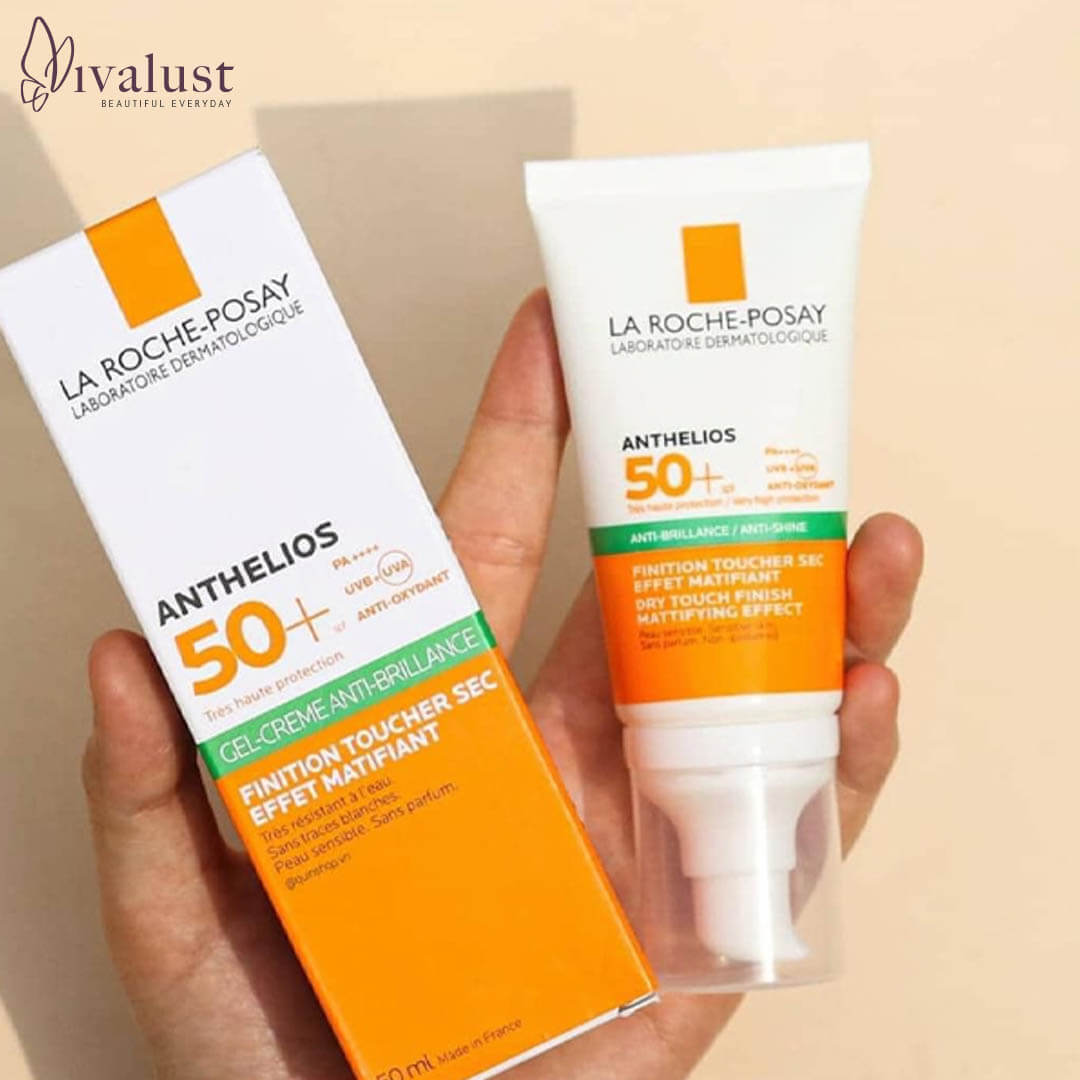 Kem chống nắng La Roche Posay kiềm dầu Anthelios Dry Touch Finish Mattifying Effect SPF 50+ (50ml)