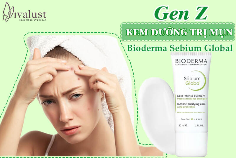 Gen Z và kem dưỡng trị mụn Bioderma Sebium Global