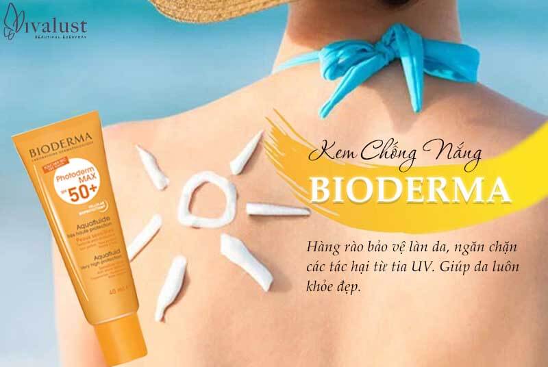 Lựa chọn Bioderma kem chống nắng có chỉ số SPF phù hợp với da