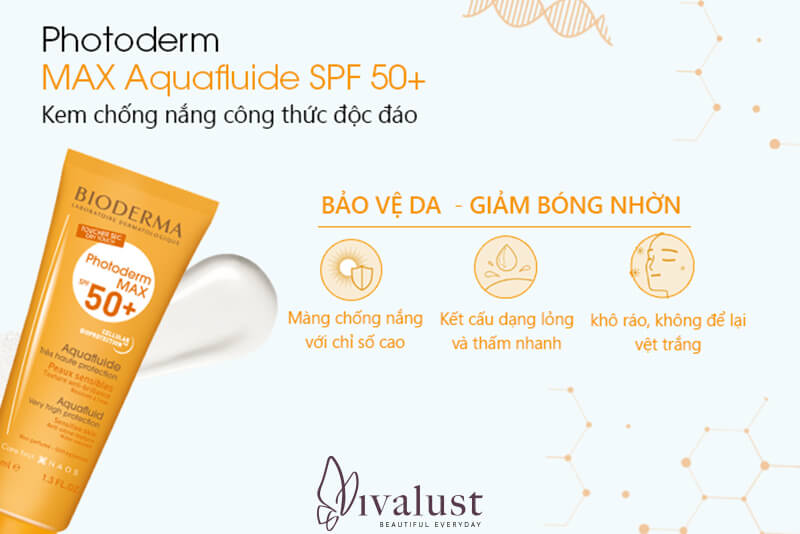 Chống nắng bảo vệ da - giảm bóng nhờn