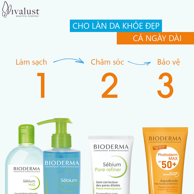 Da không còn bóng dầu và rạng rỡ cả ngày với 3 bước đơn giản