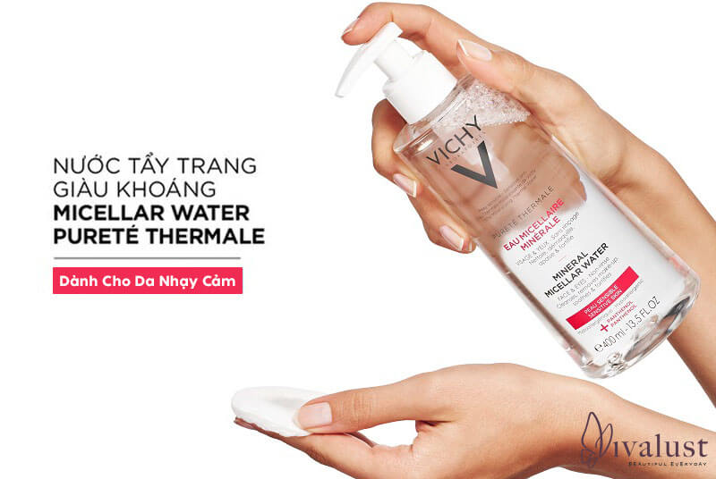 Nước tẩy trang Vichy 3in1 – Làm sạch tối ưu cho làn da nhạy cảm