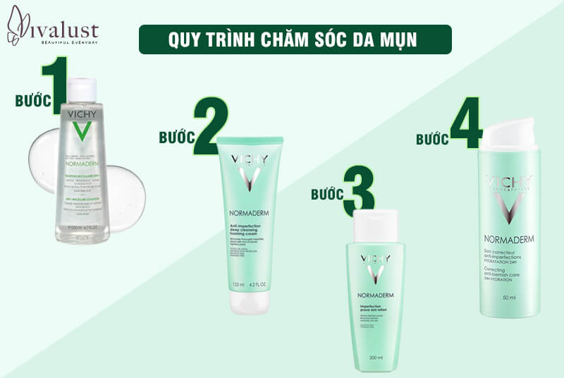 Quy trình chăm sóc da dành cho da dầu mụn