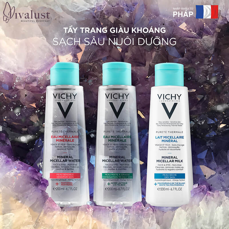 Sản phẩm nước tẩy trang Vichy tốt nhất hiện nay