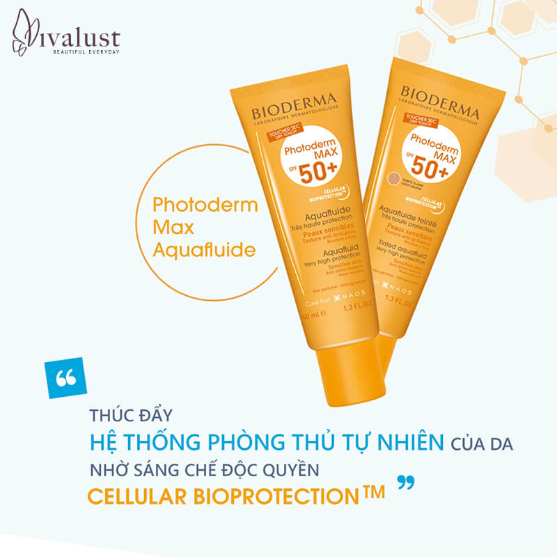 Sáng chế độc quyền Cellular Bioprotection có trong kem chống nắng Bioderma