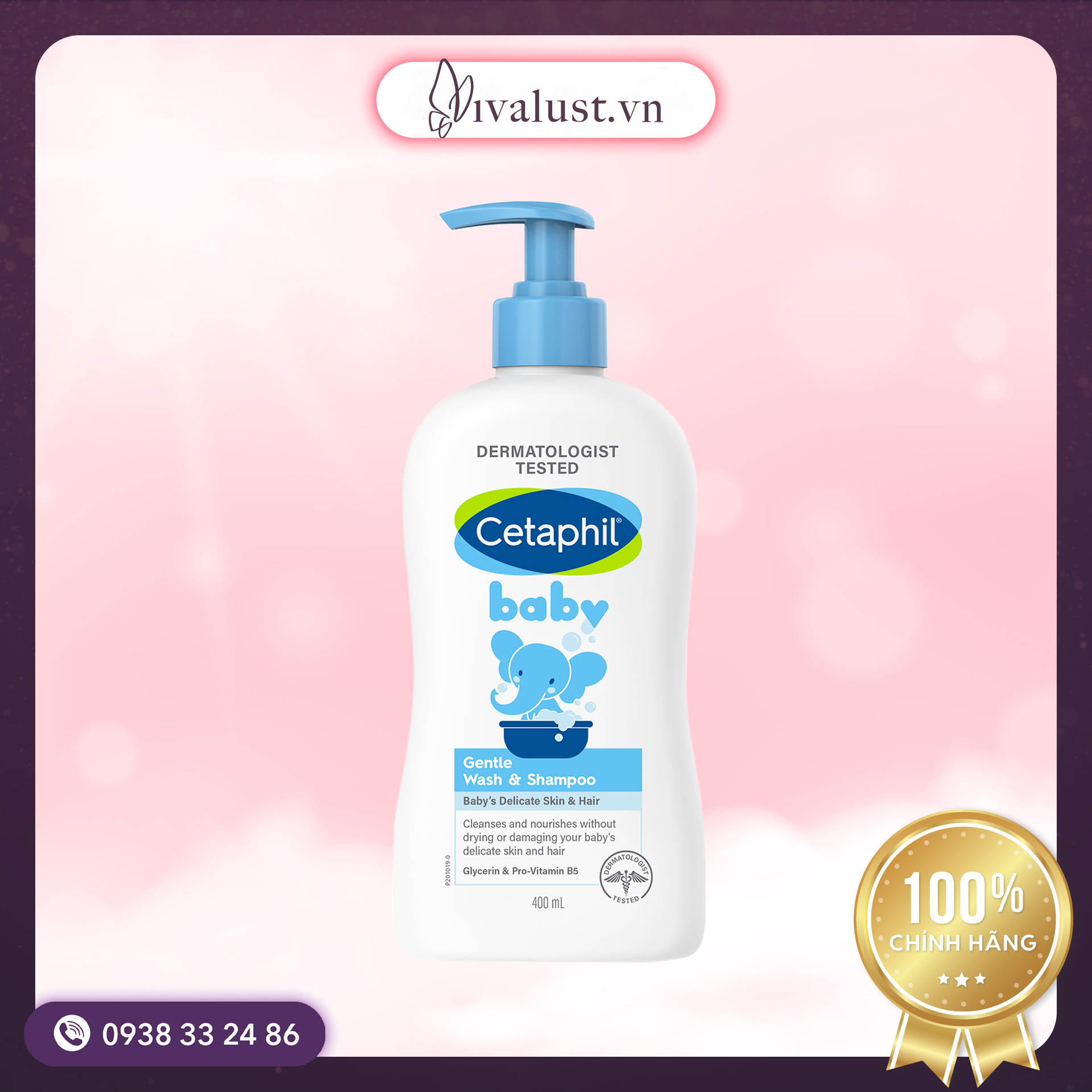 Cetaphil Baby Wash & Shampoo 400ml – Nhà Thuốc Ngọc Cầm
