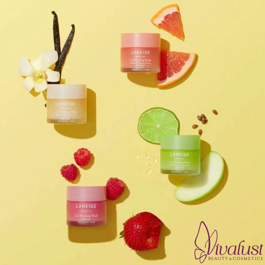 Mặt Nạ Ngủ Dưỡng Môi Laneige Lip Sleeping Mask Full 4 Màu 2019