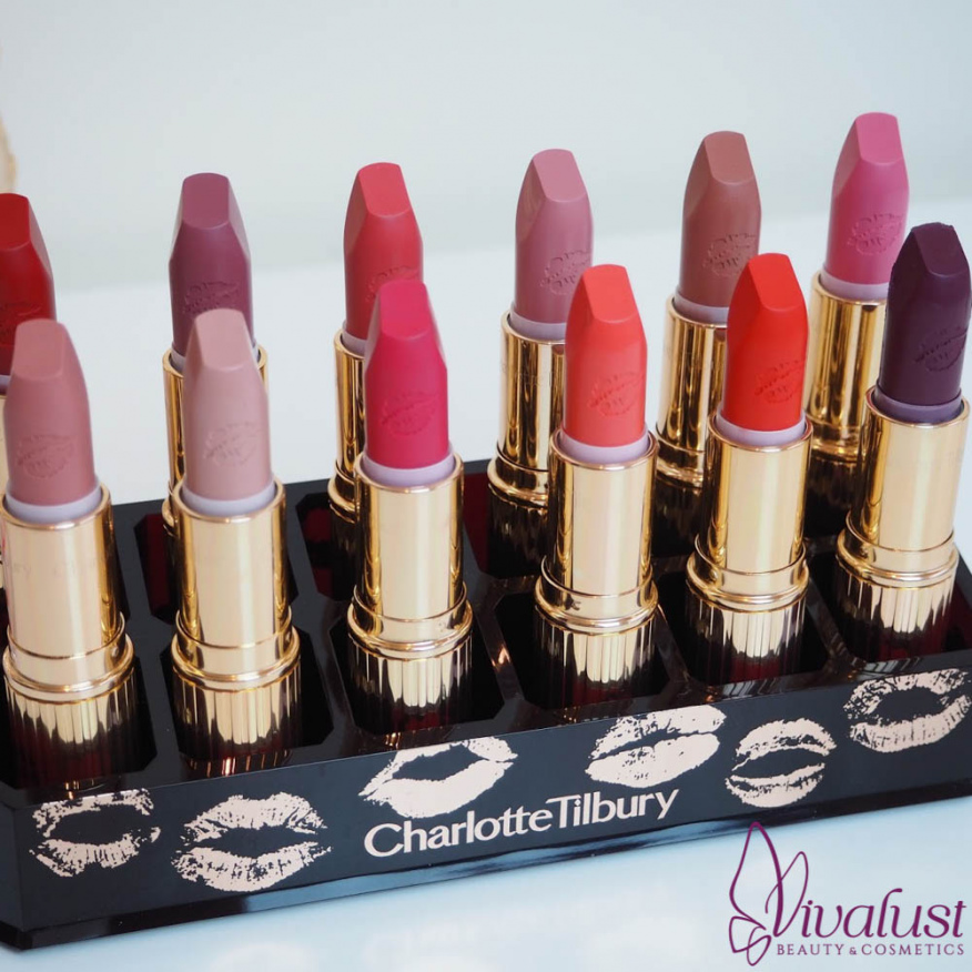 Bộ Sưu Tập Son Charlotte Tilbury Làm Mưa Làm Gió Trong Mùa Noel 2018