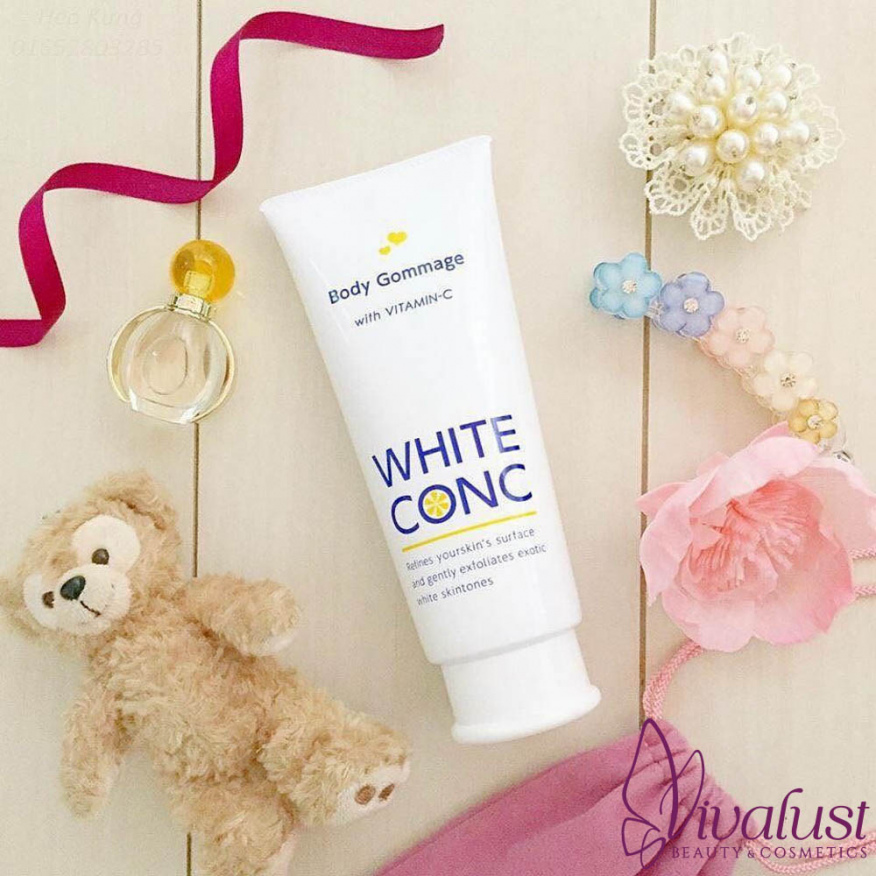 Review Tẩy Tế Bào Chết Toàn Thân Của White Conc Đến Từ Nhật