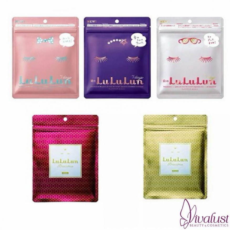 Top 5 Loại Mặt Nạ Giấy Làm Nên Danh Tiếng Lululun